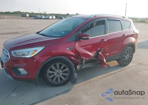 2017 Ford Escape Titanium from USA, damaged, VIN 1FMCU0JD4HUF10676